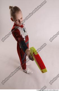 DENISA PILOT STANDING POSE WITH GUN 2